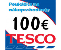 [TESCO poukážka 100 eur]