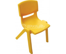 [Plastové stoličky - s výškou 30 cm - žltá]