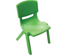 [Plastové stoličky - s výškou 30 cm - zelená]