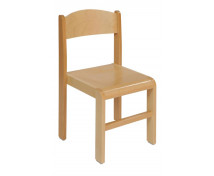 [Drevená stolička BUK 38 cm - natural]