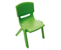 [Plastové stoličky - s výškou 26 cm - zelená]