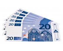 [Euro bankovky - 20 euro - 100 ks]