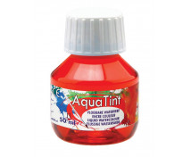 [Vodová farba AquaTint/Tuš - červená - 50 ml]