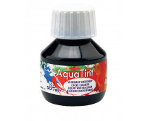 [Vodová farba AquaTint/Tuš - čierna - 50 ml]