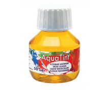 [Vodová farba AquaTint/Tuš - žltá - 50 ml]