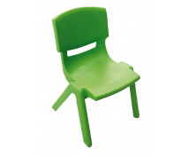 [Plastové stoličky - s výškou 38 cm - zelená]