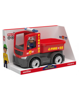 Igráček MultiGO Fire - Valník s hasičom