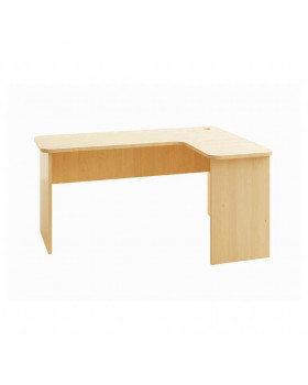 Prima - Písací stôl - pravý - breza