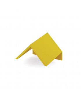 Strieška na úzke skrinky Cubo 1 - žltá