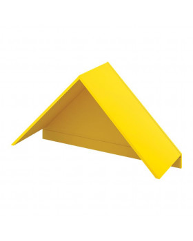 Strieška na široké skrinky Cubo 2 - žltá