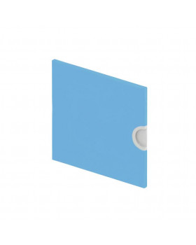 Séria Cubo - Dvierka malé, 1 ks - modré