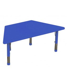 Plastová stolová doska - lichobežník - modrá