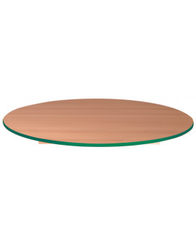 Stolová doska - kruh 125 - zelená