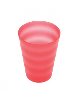 Plastový pohárik - červený