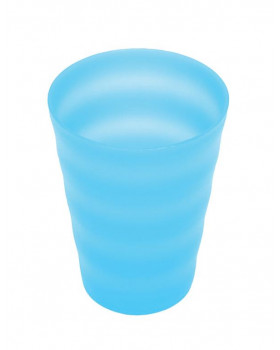 Plastový pohárik - svetlomodrý