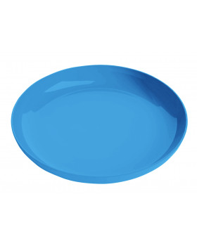 Plytký tanier - modrý