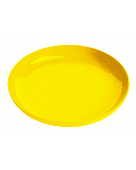 Plytký tanier - žltý