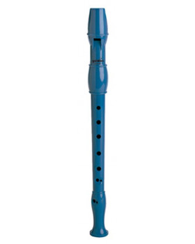 Flauta plastová - modrá