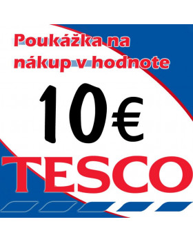 TESCO poukážka 10 eur