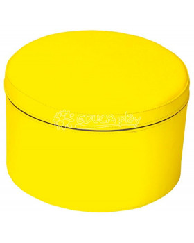 Okrúhla taburetka - žltá
