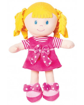 Mäkká bábika - dievčatko - výška 20 cm