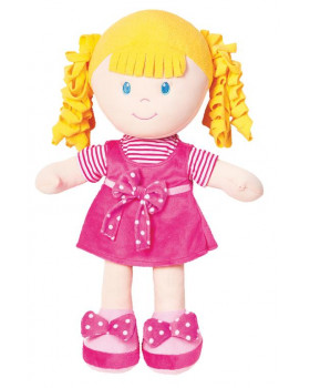 Mäkká bábika - dievčatko - výška 35 cm