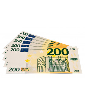 Euro bankovky - 200 euro - 100 ks