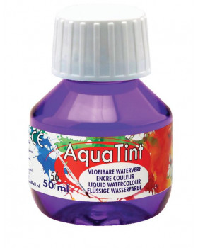 Vodová farba AquaTint/Tuš - fialová - 50 ml