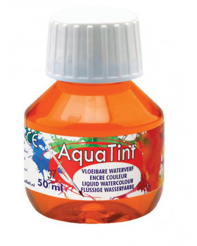 Vodová farba AquaTint/Tuš - oranžová