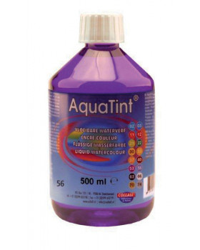 Vodová farba AquaTint/ Tuš - fialová - 500 ml