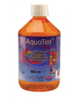Vodová farba AquaTint/ Tuš - oranžová - 500 ml