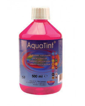 Vodová farba AquaTint/ Tuš - sýto ružová - 500 ml
